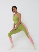 tow-toned leggings - Image 4